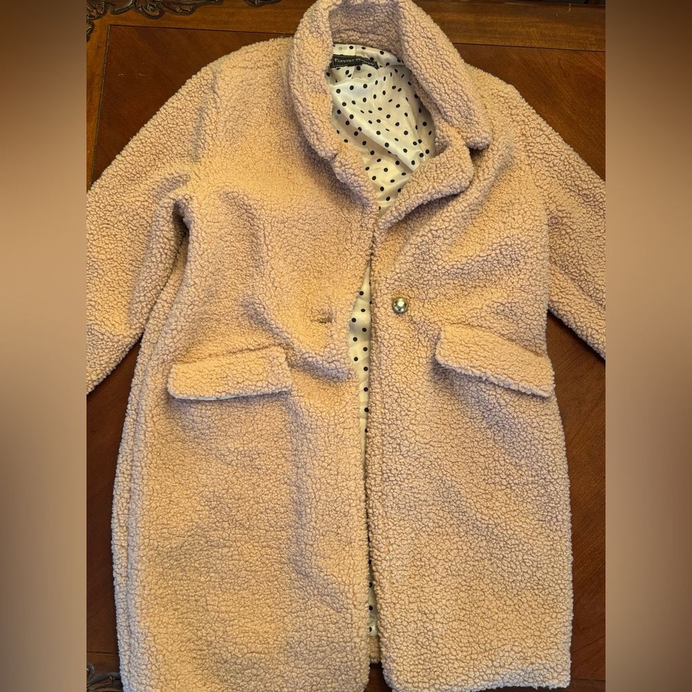 Forever Audrey Sherpa Coat